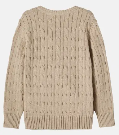 Polo Ralph Lauren Kids Cable-knit cotton sweater | Thumbnail 2