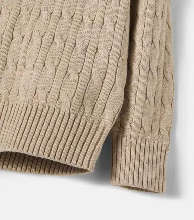 Polo Ralph Lauren Kids Cable-knit cotton sweater | Thumbnail 3