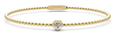 Wish Fine Jewelry 0.29ct Diamond 14K Gold Bangle Bracelet | Thumbnail 1 Wish Fine Jewelry 0.29ct Diamond 14K Gold Bangle Bracelet | Thumbnail 1