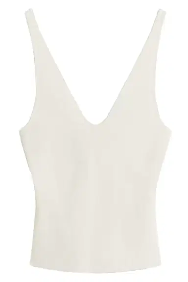 Scanlan Theodore Knit V Neck Singlet | Thumbnail 1 Scanlan Theodore Knit V Neck Singlet | Thumbnail 1