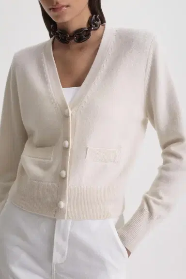 Scanlan Theodore V Neck Cardigan | Thumbnail 3