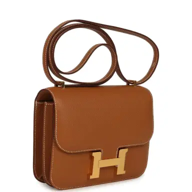 HERMÈS Hermes Constance 18 Gold Epsom Gold Hardware | Thumbnail 2