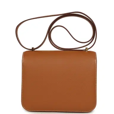 HERMÈS Hermes Constance 18 Gold Epsom Gold Hardware | Thumbnail 4