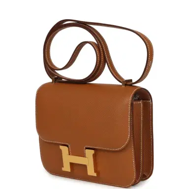 HERMÈS Hermes Constance 18 Gold Epsom Gold Hardware | Thumbnail 5