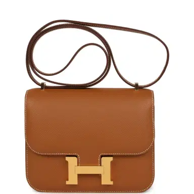 HERMÈS Hermes Constance 18 Gold Epsom Gold Hardware | Thumbnail 1
