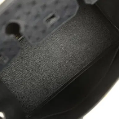 HERMÈS Pre-owned Hermes Birkin 30 Black Ostrich Gold Hardware | Thumbnail 8 HERMÈS Pre-owned Hermes Birkin 30 Black Ostrich Gold Hardware | Thumbnail 8