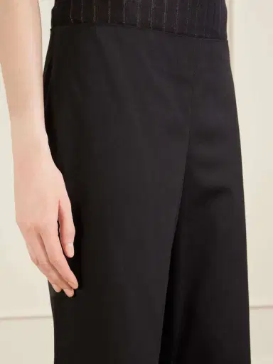 Khaite Walter Cotton And Silk-blend Flared Pants | Thumbnail 5