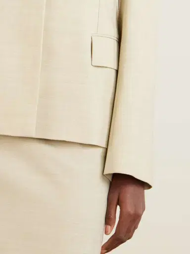 Calvin Klein Collection Camille Wool-twill Jacket | Thumbnail 4