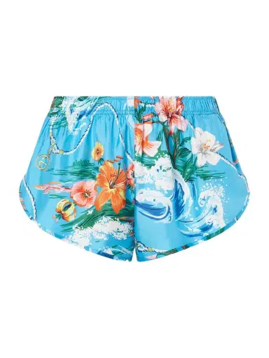 Gucci Printed Silk-twill Shorts | Thumbnail 1 Gucci Printed Silk-twill Shorts | Thumbnail 1