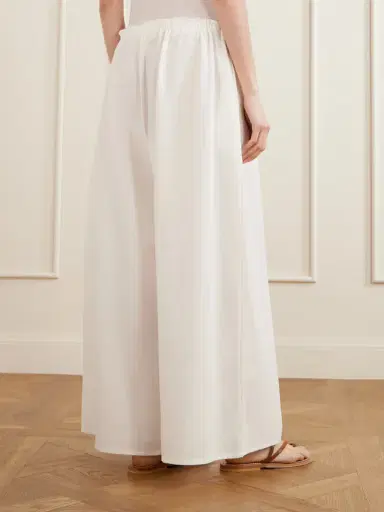 Les Vacances D’Irina The Pantaloons Cotton-poplin Wide-leg Pants | Thumbnail 4