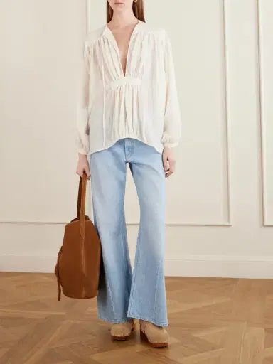 Les Vacances D’Irina Hazy Nipple Cotton Shirt | Thumbnail 2 Les Vacances D’Irina Hazy Nipple Cotton Shirt | Thumbnail 2