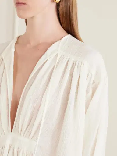Les Vacances D’Irina Hazy Nipple Cotton Shirt | Thumbnail 4 Les Vacances D’Irina Hazy Nipple Cotton Shirt | Thumbnail 4