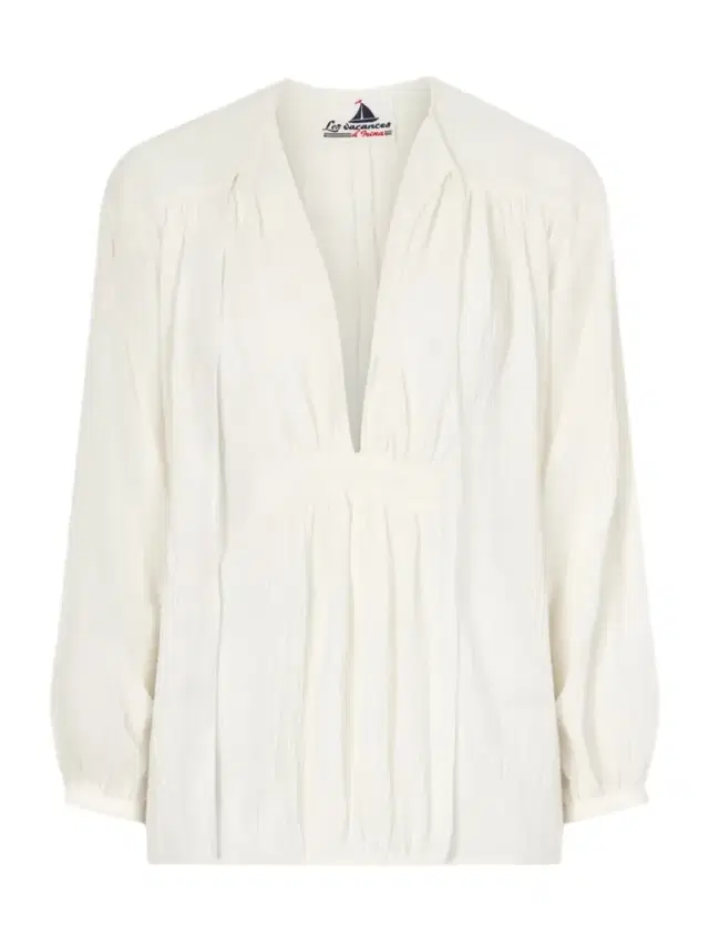 Les Vacances D’Irina Hazy Nipple Cotton Shirt