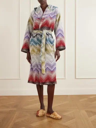 Missoni Home Marea Striped Cotton-terry Robe | Thumbnail 2 Missoni Home Marea Striped Cotton-terry Robe | Thumbnail 2
