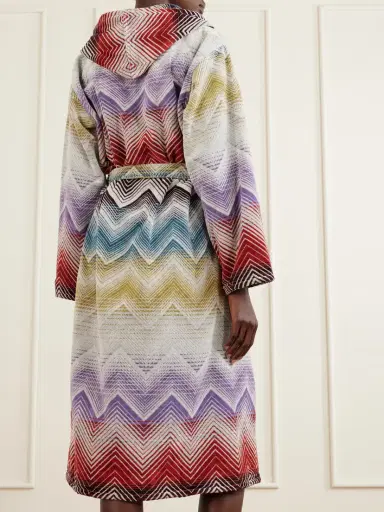 Missoni Home Marea Striped Cotton-terry Robe | Thumbnail 3 Missoni Home Marea Striped Cotton-terry Robe | Thumbnail 3