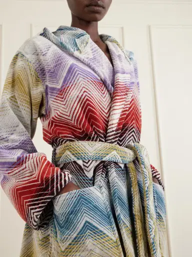 Missoni Home Marea Striped Cotton-terry Robe | Thumbnail 4 Missoni Home Marea Striped Cotton-terry Robe | Thumbnail 4