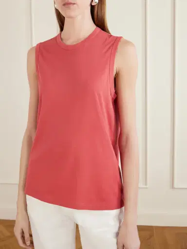 Another Tomorrow Organic Cotton-jersey Tank | Thumbnail 3 Another Tomorrow Organic Cotton-jersey Tank | Thumbnail 3