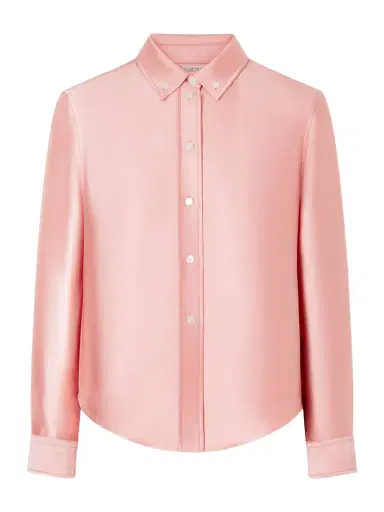Calvin Klein Collection Sophie Satin Shirt | Thumbnail 1 Calvin Klein Collection Sophie Satin Shirt | Thumbnail 1