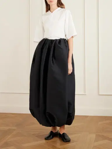 Calvin Klein Collection Gathered Duchesse Satin Maxi Skirt | Thumbnail 2 Calvin Klein Collection Gathered Duchesse Satin Maxi Skirt | Thumbnail 2