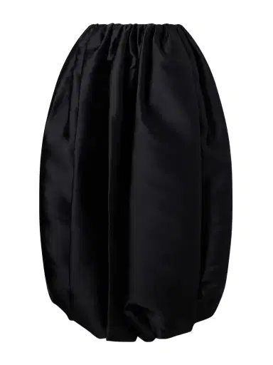 Calvin Klein Collection Gathered Duchesse Satin Maxi Skirt | Thumbnail 1 Calvin Klein Collection Gathered Duchesse Satin Maxi Skirt | Thumbnail 1