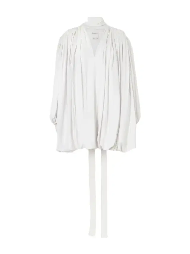 Allegra Belted Silk Crepe De Chine