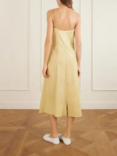 Calvin Klein Collection Fia Leather Midi Dress | Thumbnail 3 Calvin Klein Collection Fia Leather Midi Dress | Thumbnail 3