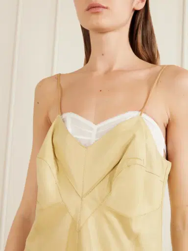 Calvin Klein Collection Fia Leather Midi Dress | Thumbnail 4 Calvin Klein Collection Fia Leather Midi Dress | Thumbnail 4