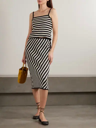 Posse Darcy Striped Pima Cotton Tank | Thumbnail 2 Posse Darcy Striped Pima Cotton Tank | Thumbnail 2
