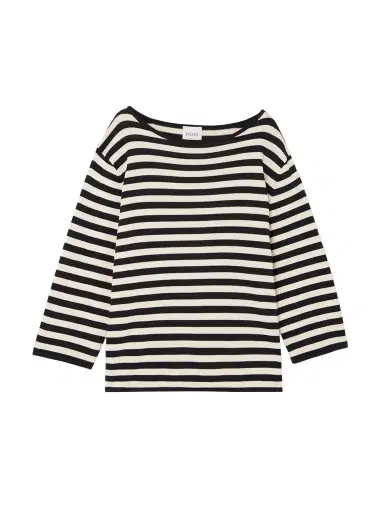 Posse Darcy Striped Pima Cotton Top | Thumbnail 1