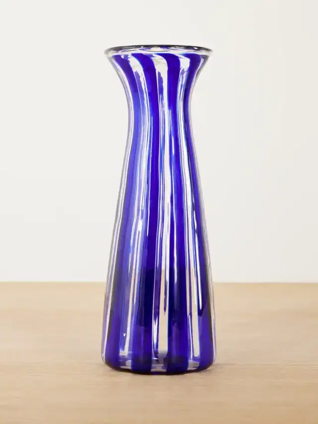 Laguna~B Berlingot Litro Murano Glass Vase