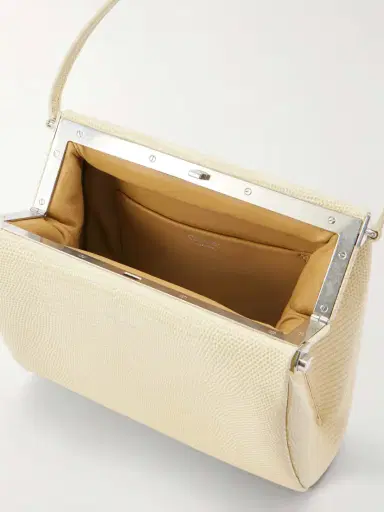 Calvin Klein Collection Tina Snake-effect Leather Clutch Bag | Thumbnail 6