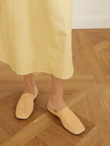 Calvin Klein Collection Suede Slippers | Thumbnail 2 Calvin Klein Collection Suede Slippers | Thumbnail 2