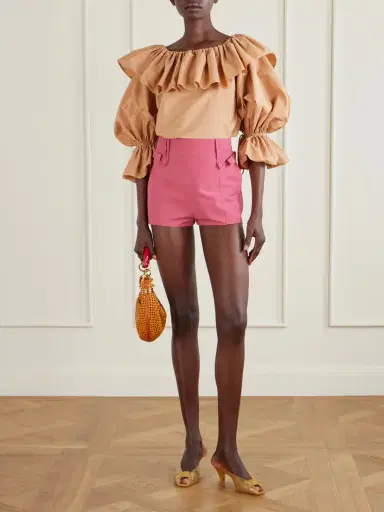 Chloé Linen And Cotton-blend Shorts | Thumbnail 2