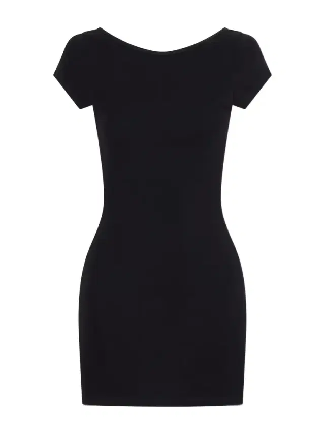 Open-back Cotton-jersey Mini Dress