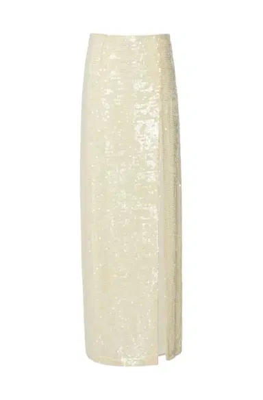 LAPOINTE Sequin High Waist Slit Skirt | Thumbnail 1