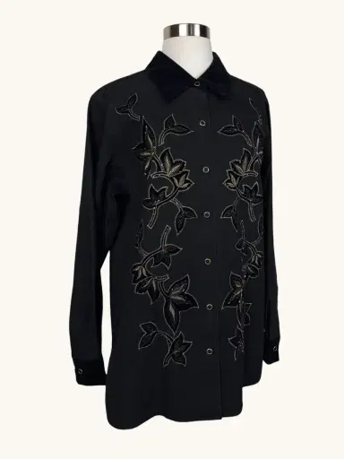 Jen Wonders Studio Embroidered Denim Jacket | Thumbnail 11