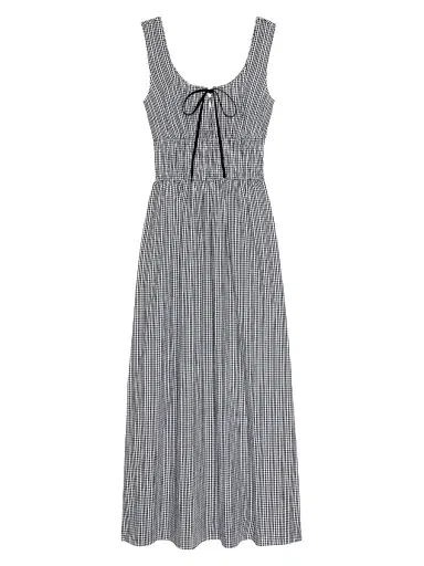 RAILS Women's Jordie Gingham Maxi Dress - Black Gingham | Thumbnail 1
