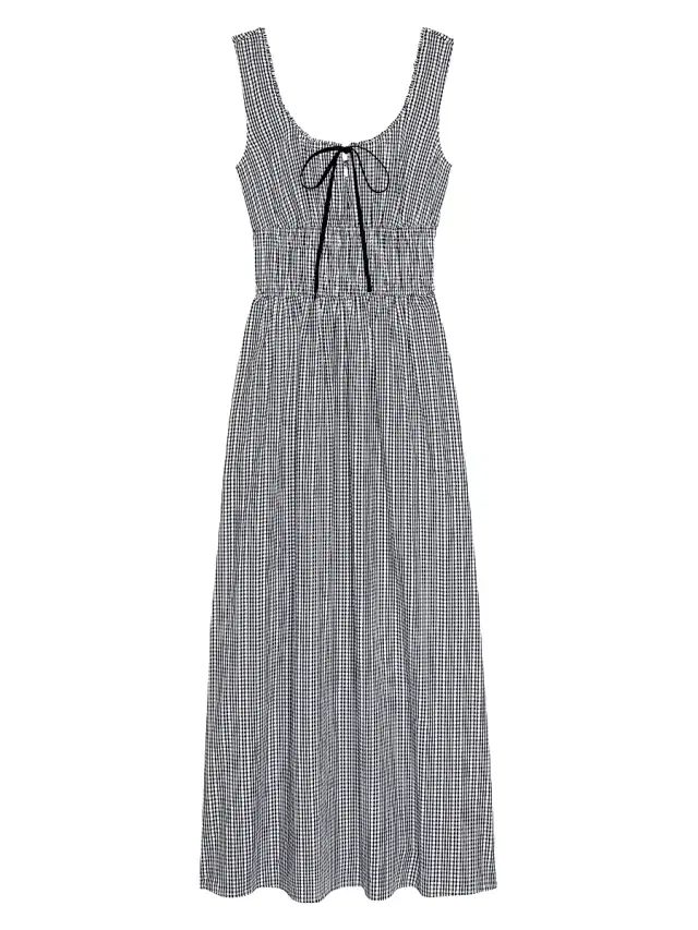 Rails Women's Jordie Gingham Maxi Dress - Black Gingham
