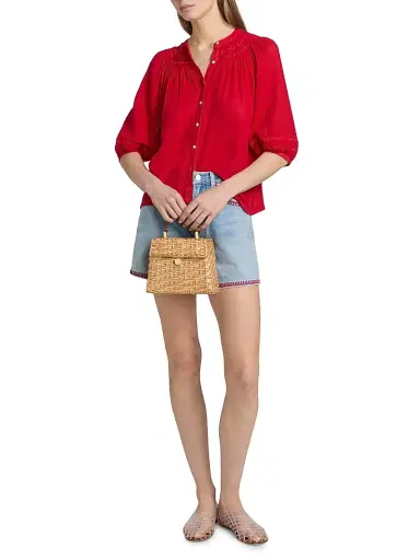 RAILS Women's Theia Linen-Blend Top | Thumbnail 2 RAILS Women's Theia Linen-Blend Top | Thumbnail 2