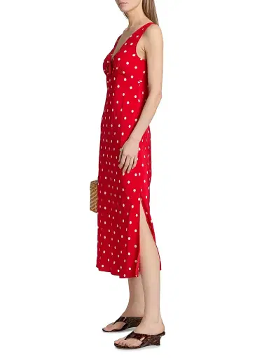 RAILS Women's Terena Polka-Dot A-Line Midi-Dress - Rossa | Thumbnail 4 RAILS Women's Terena Polka-Dot A-Line Midi-Dress - Rossa | Thumbnail 4