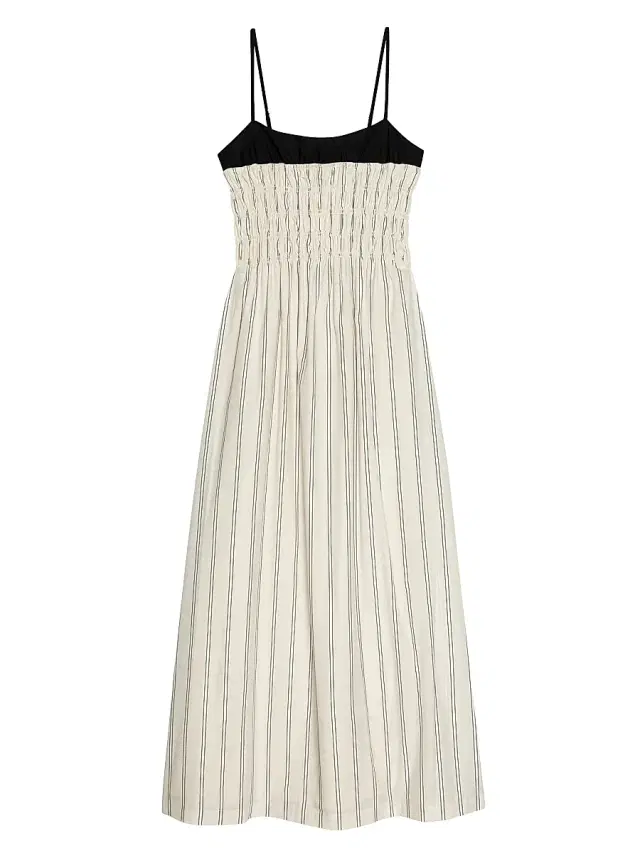Rails Women's Primrose Striped Cotton Smocked Midi-Dress - Palma Stripe