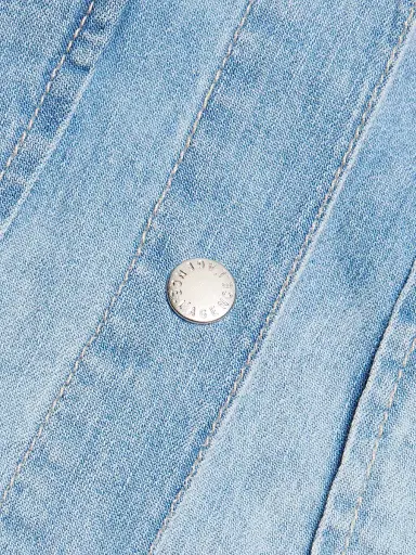 L'AGENCE Women's Isla Denim Button-Front Shirt - Havana | Thumbnail 7 L'AGENCE Women's Isla Denim Button-Front Shirt - Havana | Thumbnail 7