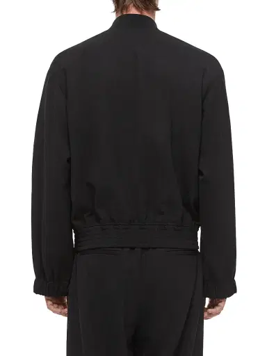 Helmut Lang Men's HL001 Wool Gabardine Bomber Jacket - Black - Size XXL | Thumbnail 5