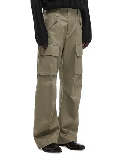 Helmut Lang Men's Chino Twill Cargo Pants | Thumbnail 4 Helmut Lang Men's Chino Twill Cargo Pants | Thumbnail 4