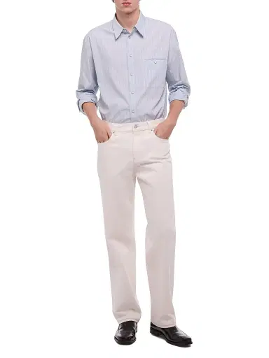 Helmut Lang Men's Wardrobe Rinsed Jeans - Matte White - Size 36 | Thumbnail 2 Helmut Lang Men's Wardrobe Rinsed Jeans - Matte White - Size 36 | Thumbnail 2