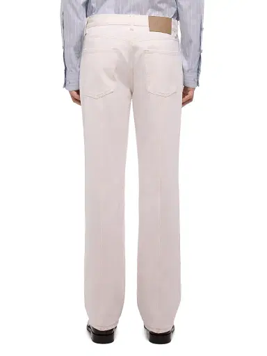 Helmut Lang Men's Wardrobe Rinsed Jeans - Matte White - Size 36 | Thumbnail 4 Helmut Lang Men's Wardrobe Rinsed Jeans - Matte White - Size 36 | Thumbnail 4