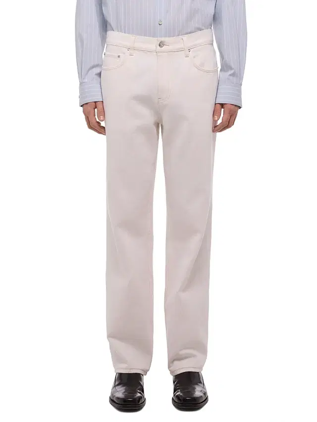 Men's Wardrobe Rinsed Jeans - Matte White