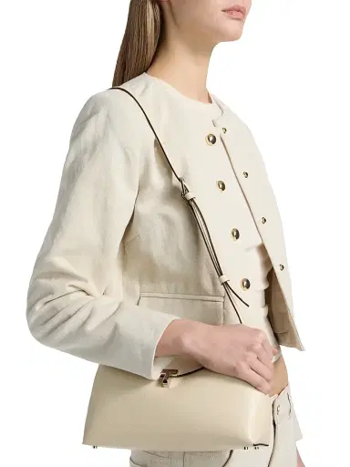 LAMARQUE Women's Francina Cotton-Linen Tailored Jacket - Natural - Size XL | Thumbnail 6
