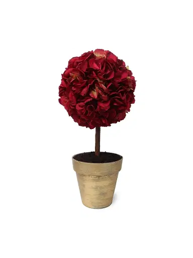 Winward Home Artificial Hydrangea In Ceramic Pot | Thumbnail 1