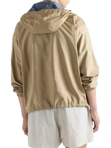 Prada Men's Reversible Re-Nylon Jacket - Brown | Thumbnail 3